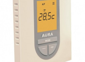 Терморегулятор для теплого пола Aura VTC 550 кремовый