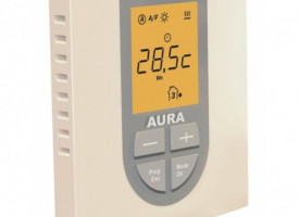 Терморегулятор для теплого пола Aura VTC 770 кремовый