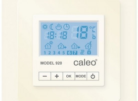 Терморегулятор для теплого пола Caleo 920 бежевый с адаптерами