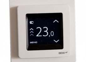 Терморегулятор для теплого пола Devi Devireg Touch c датчиком пола и воздуха
