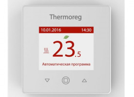 Терморегулятор для теплого пола Thermo Thermoreg TI-970 White